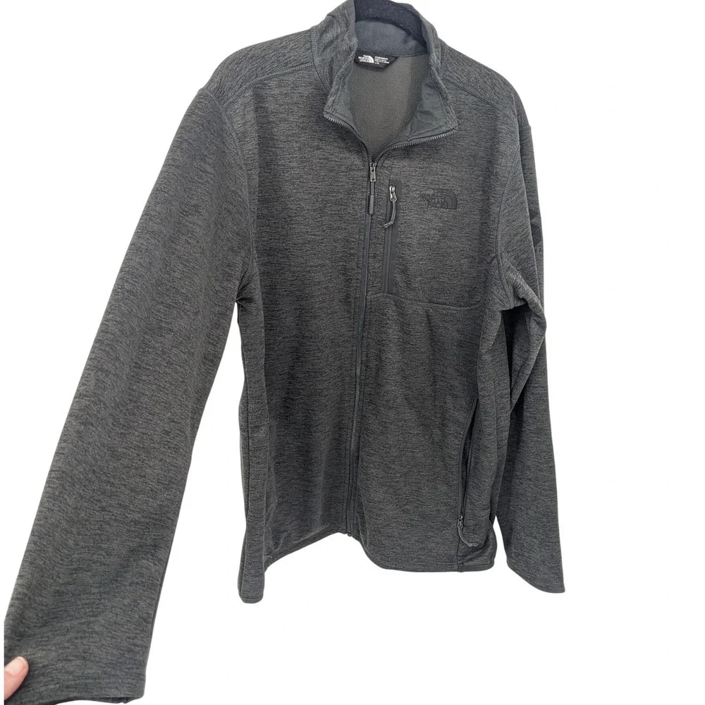 The North Face Fleece Jacket‎ Mens Large Gray Full Zip Outdoors Gorpcore Casual